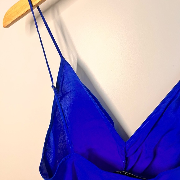 Zara Ruched Slip Dress - Picture 7 of 10